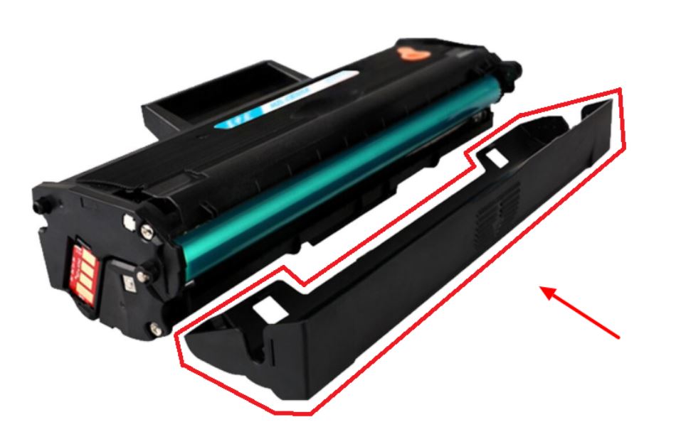 Image protection toner laser à retirer